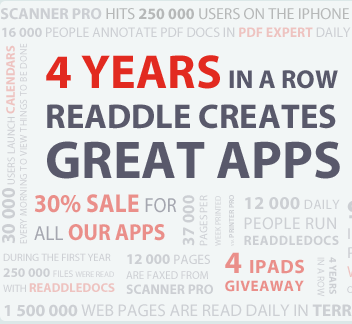 Readdle4years