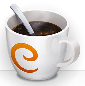 Caffeinated logo