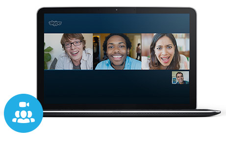 Skype wieleosobrazem
