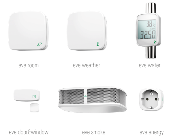 Eve products know your home