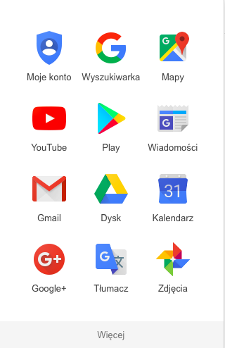 Aplikacje w chmurze Google