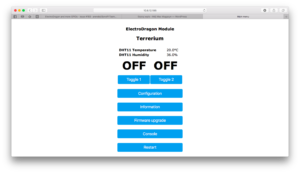Firmware Sonoff-Tasmota serwer WWW