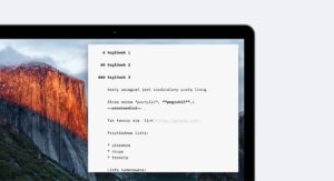 Markdown