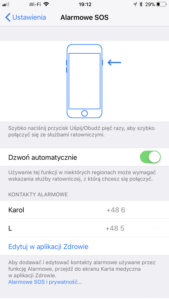 Jak szybko wyłączyć Toch ID w iOS 11, czyli połączenia alarmowe - 2