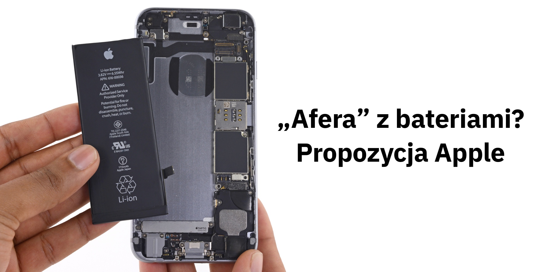 Apple wyjaśnia, czyli „afery” z bateriami pozytywny ciąg dalszy