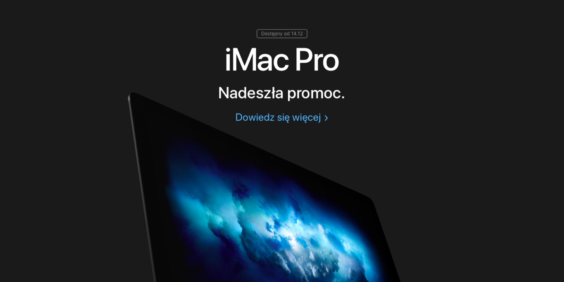 iMac Pro dostępny do 14 grudnia!