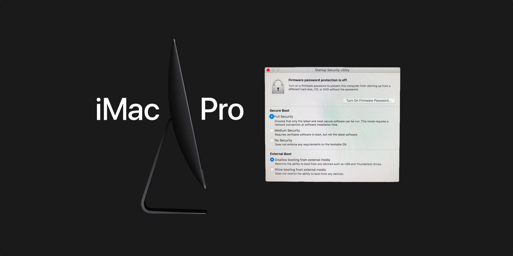 iMac Pro, jednak T2, a nie A10