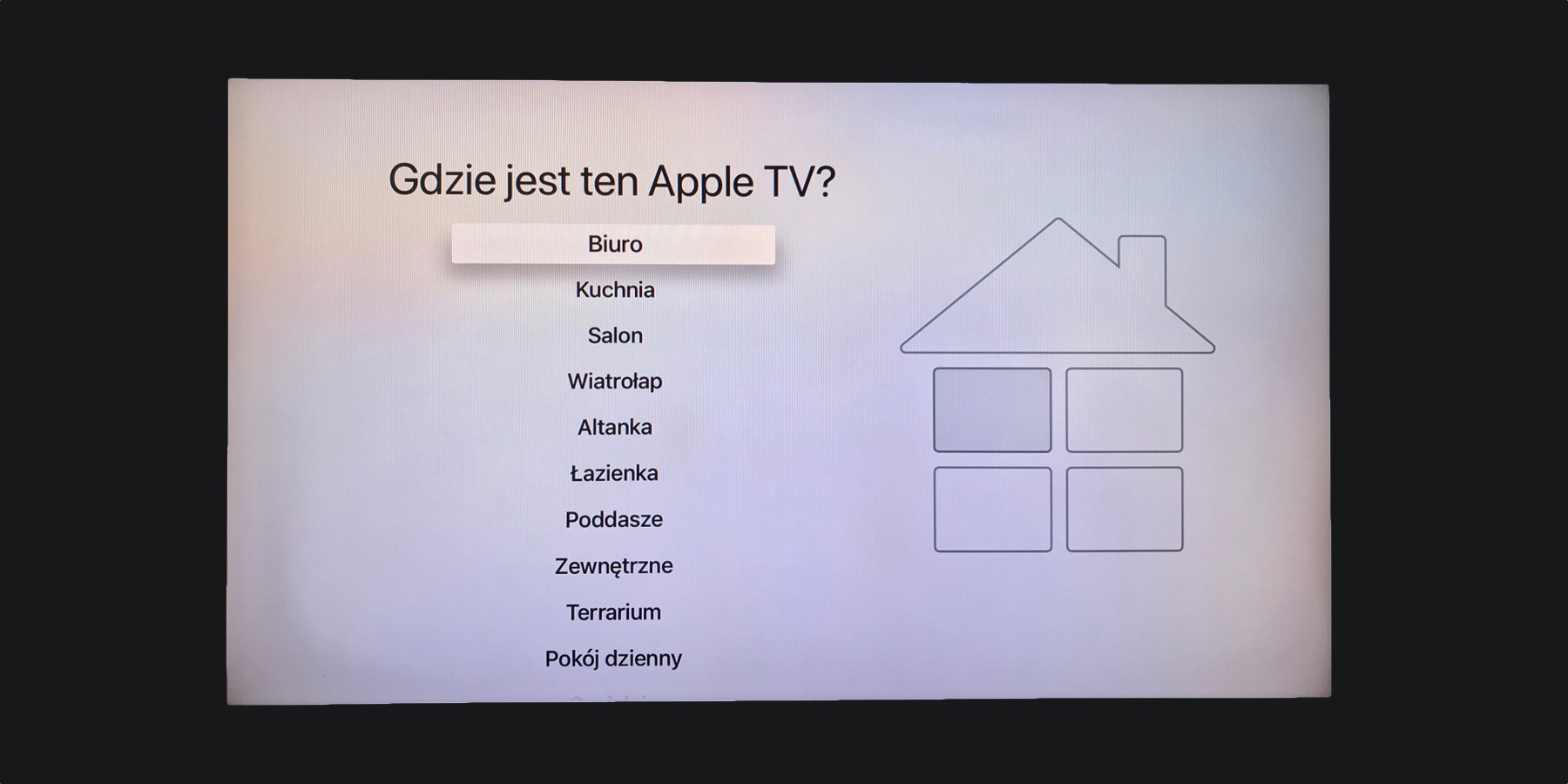Gdzie jest Apple TV?