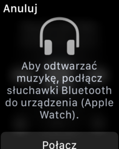 Koniec z odtwarzaniem na głośniku Apple Watch