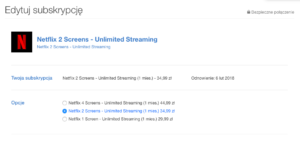 Ceny Netflix w App Store i iTunes
