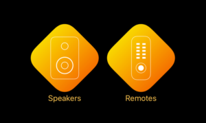Piloty i głośniki w HomeKit