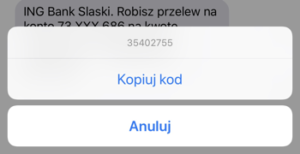 Łatwiejsze kopiowanie kodów w iOS 12