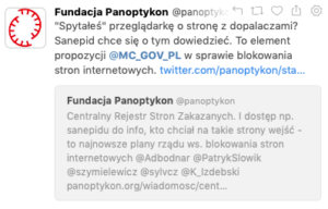 Cenzura w internecie