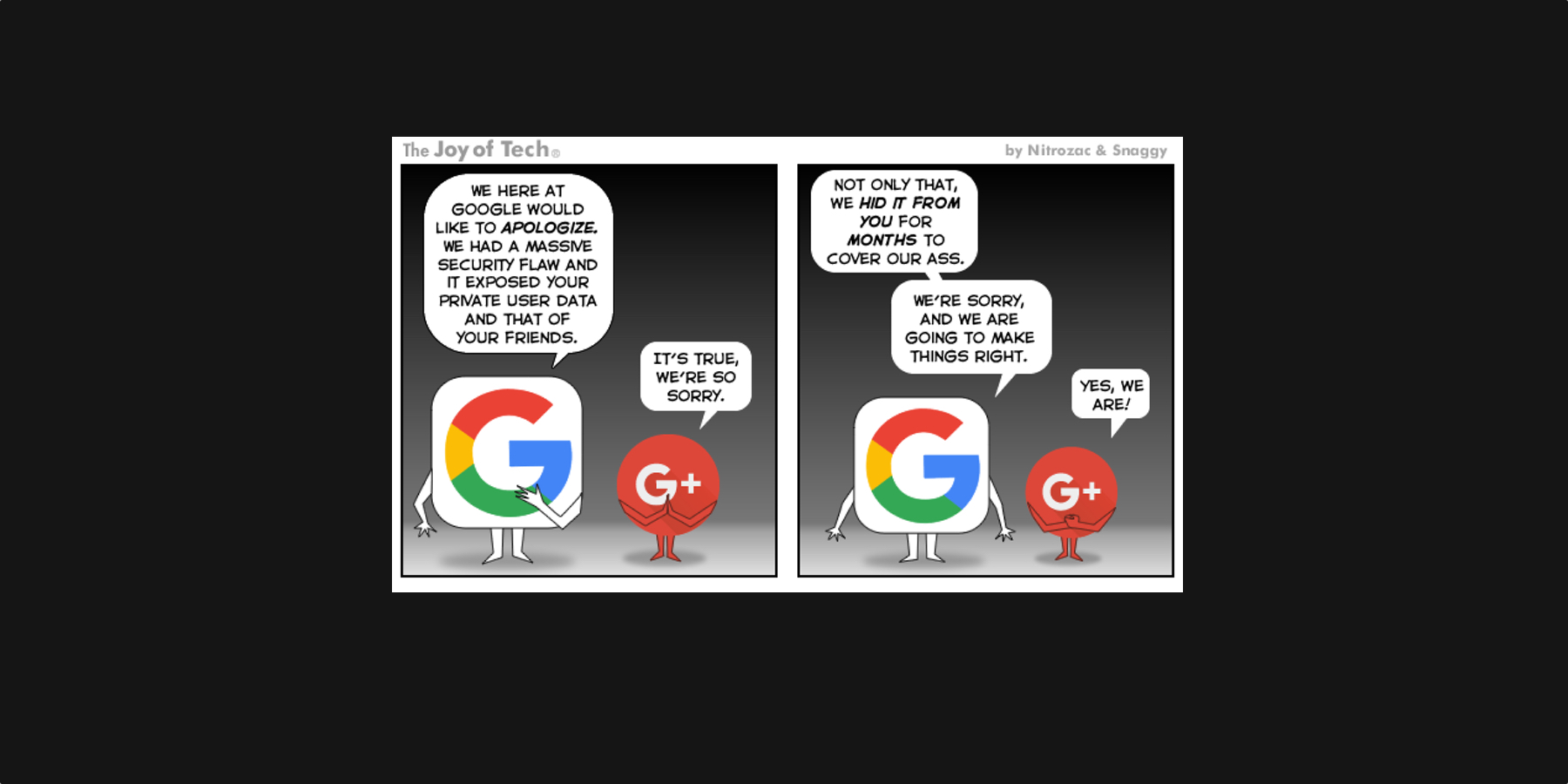 Koniec Google Plus, czyli informacja z gatunku #nikogo