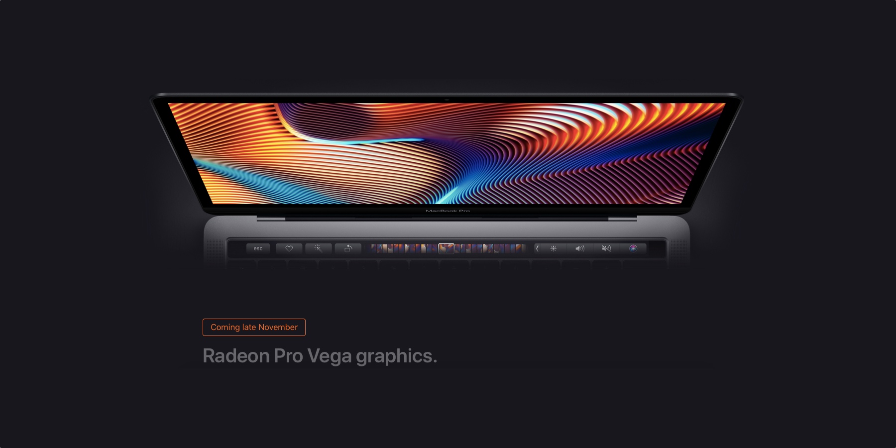 Radeon Pro Vega w MacBook Pro