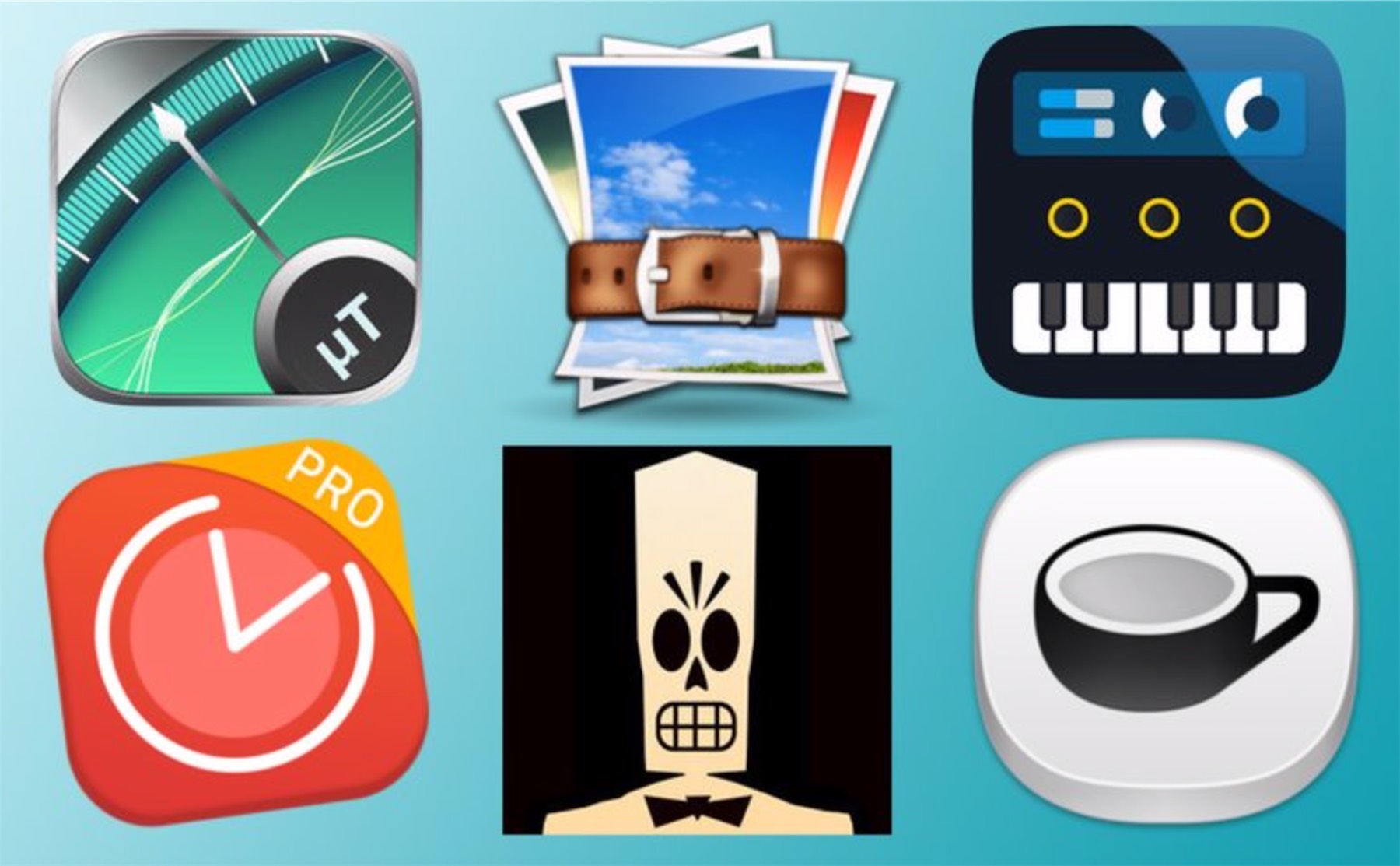 Promocyjne aplikacje dla iOS i macOS.