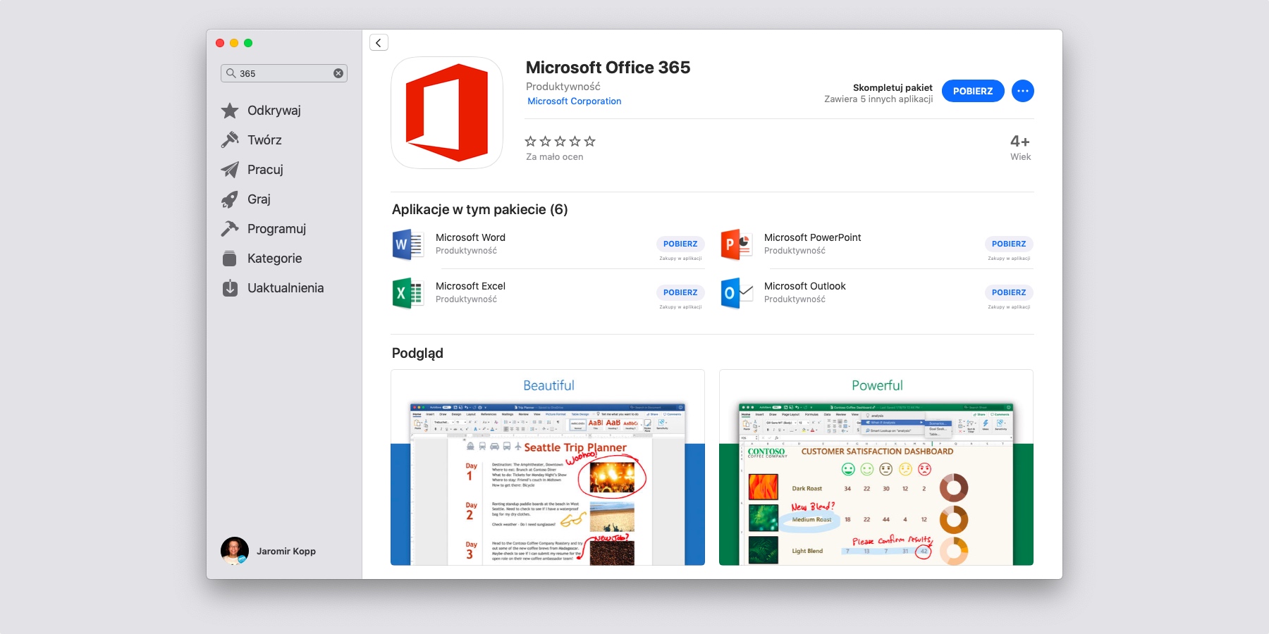 Office 365 w App Store! Microsoft spełnia obietnicę