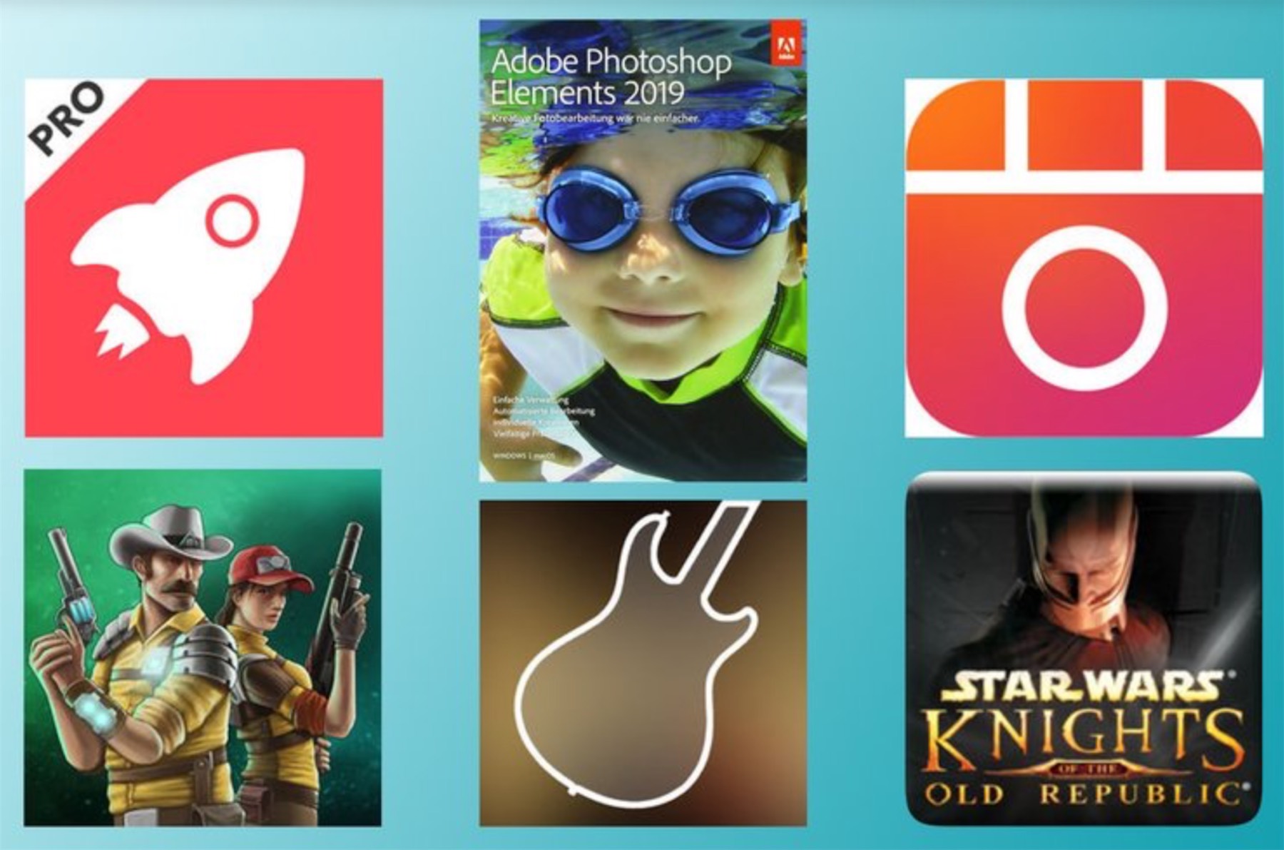 Promocyjne aplikacje dla iOS i macOS