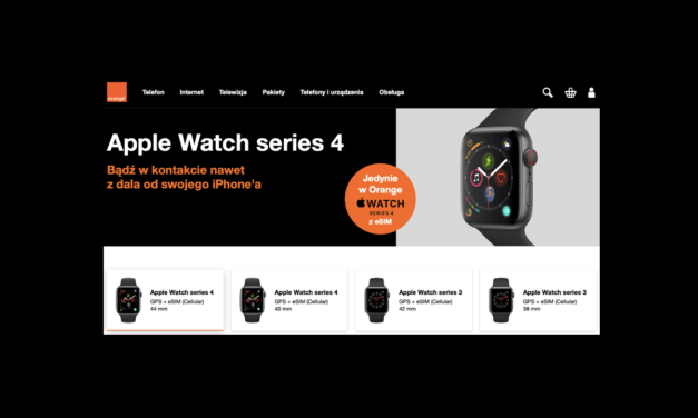 Apple Watch „komórkowy” dostępny w Orange