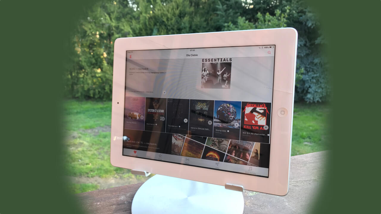 iPad 2 i Apple Music