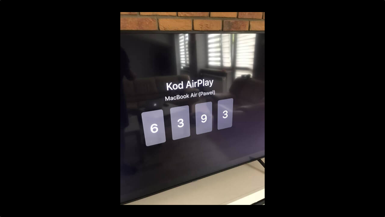 AirPlay 2 i Apple TV w TV Samsung 3