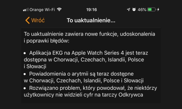 EKG i wykrywanie arytmii za pomocą Apple Watch dostępne w Polsce