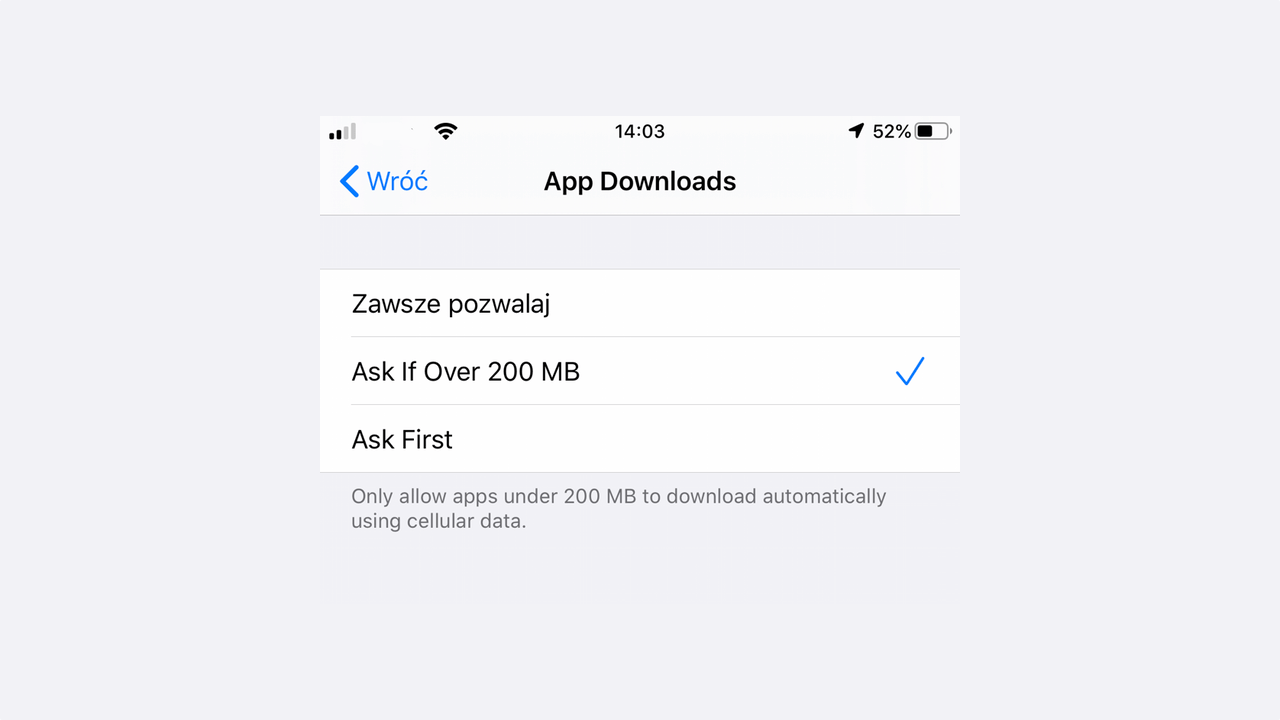 App Store no limit