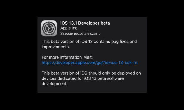 iOS 13.1 i iPadOS 13.1 niespodzianka od Apple [bety]