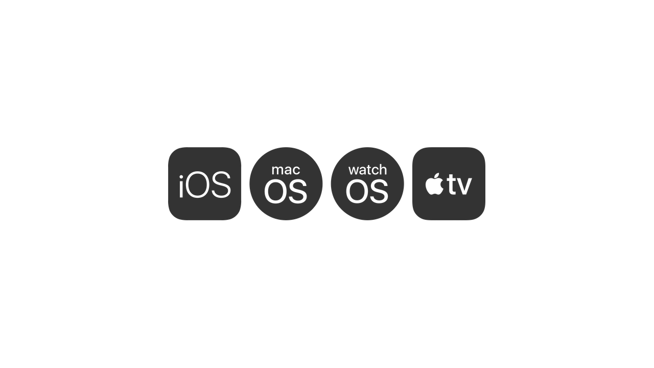 macOS iOS tvOS watchOS