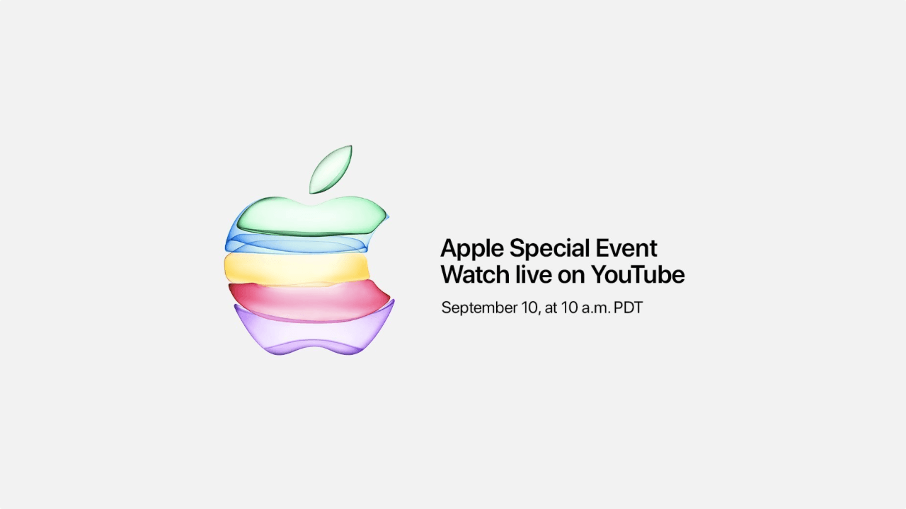 Apple Special Event — September 10, 2019