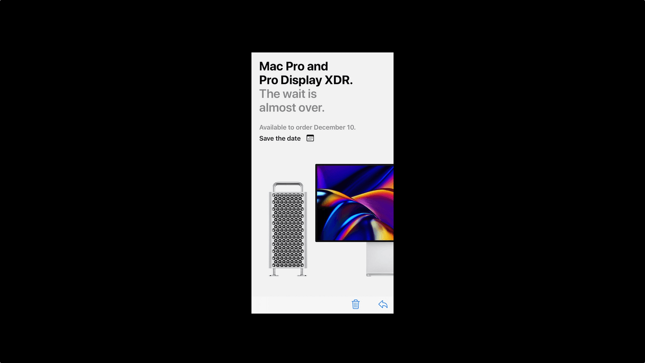 Mac Pro 10 grudnia 2019
