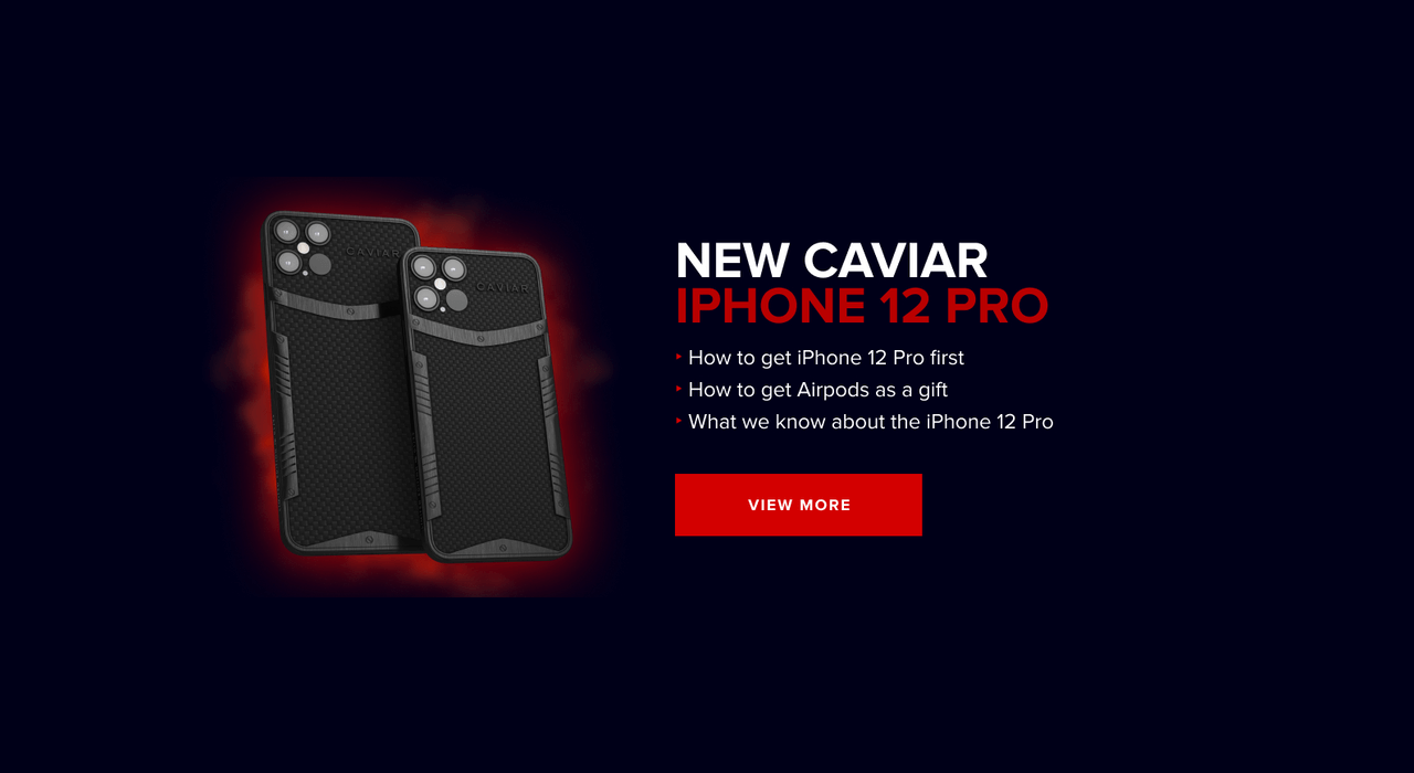 Caviar iPhone 12