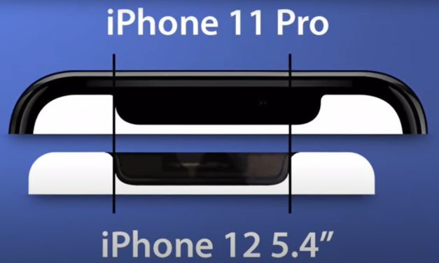 Mniejszy notch w iPhone 12 5,4 cala?