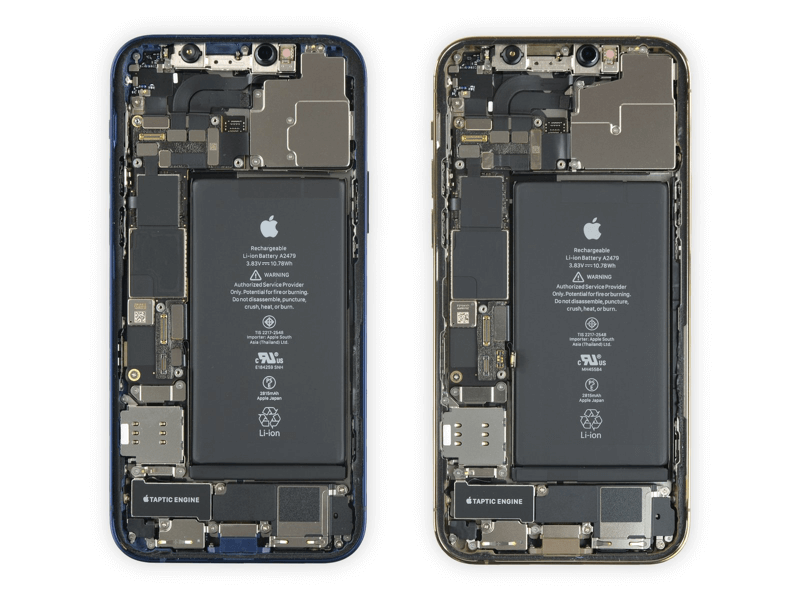 iPhone 12 i 12 Pro wewnątrz - iFixit