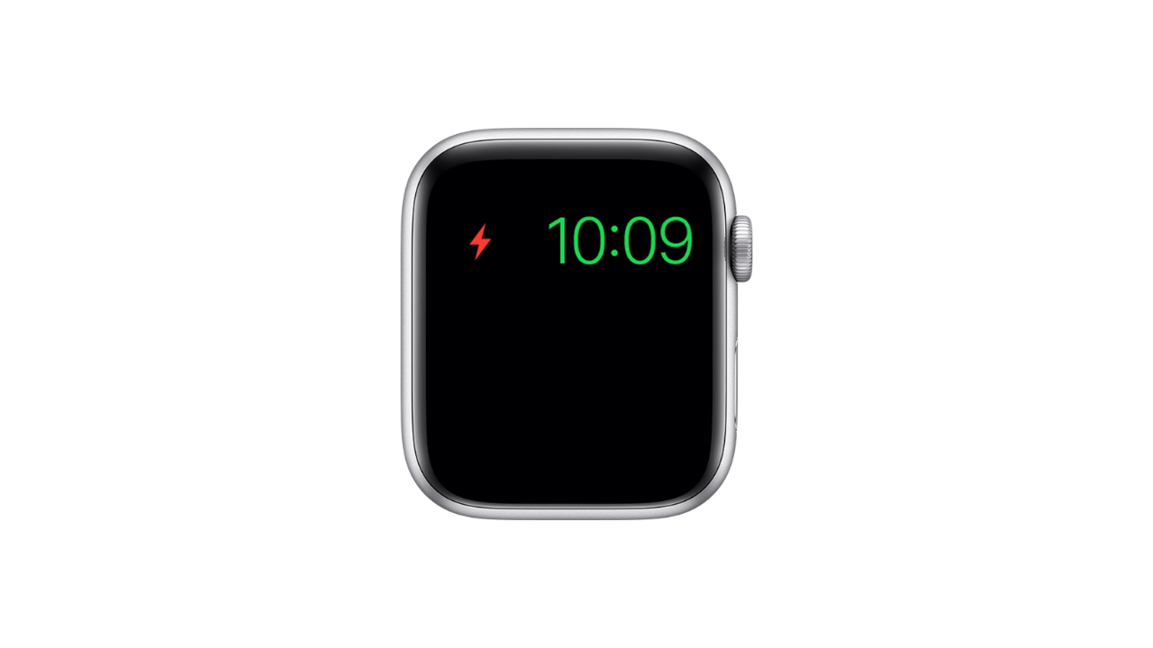 Apple Watch w trybie oszczędzania energii