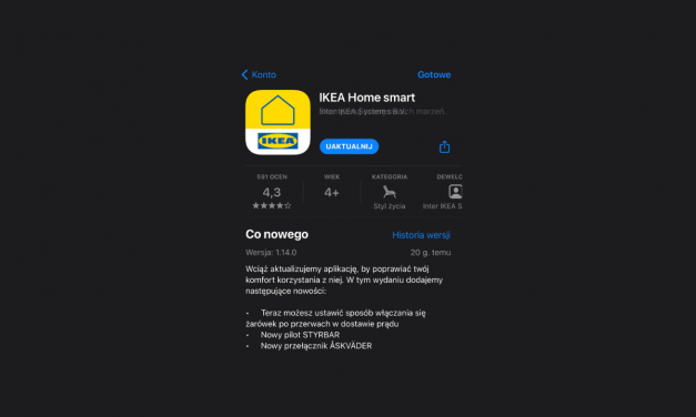 IKEA Home Smart zaktualizowana, można zmieniać preferencje żarówek 