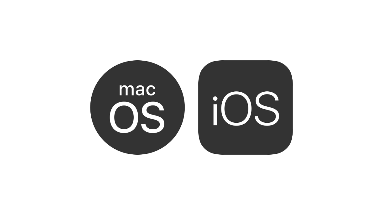 Ikony macOS iOS