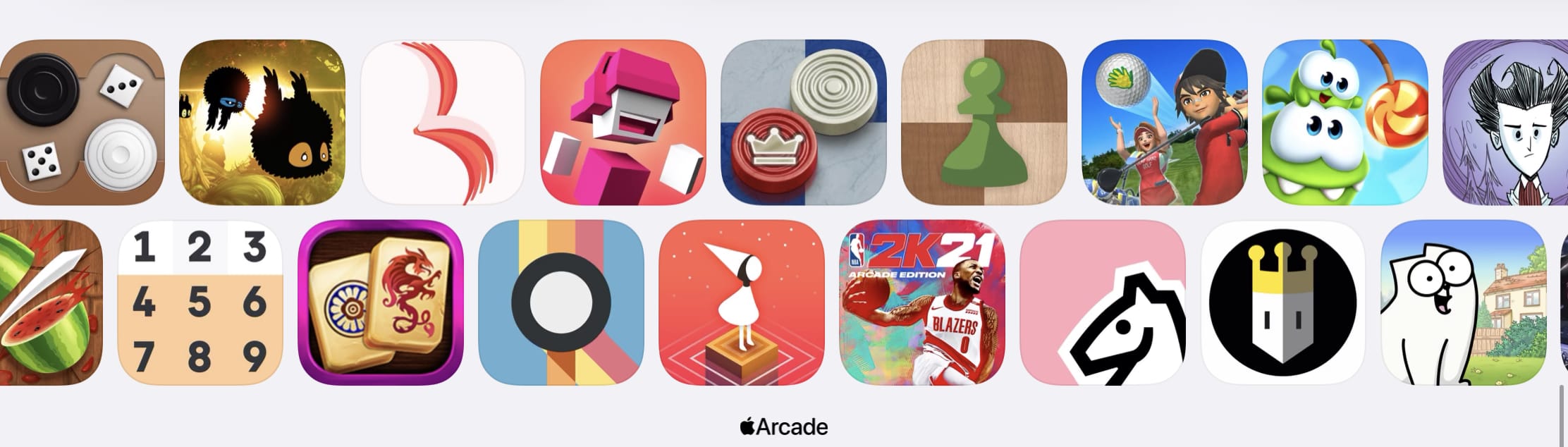 Apple Arcade – galeria ikon