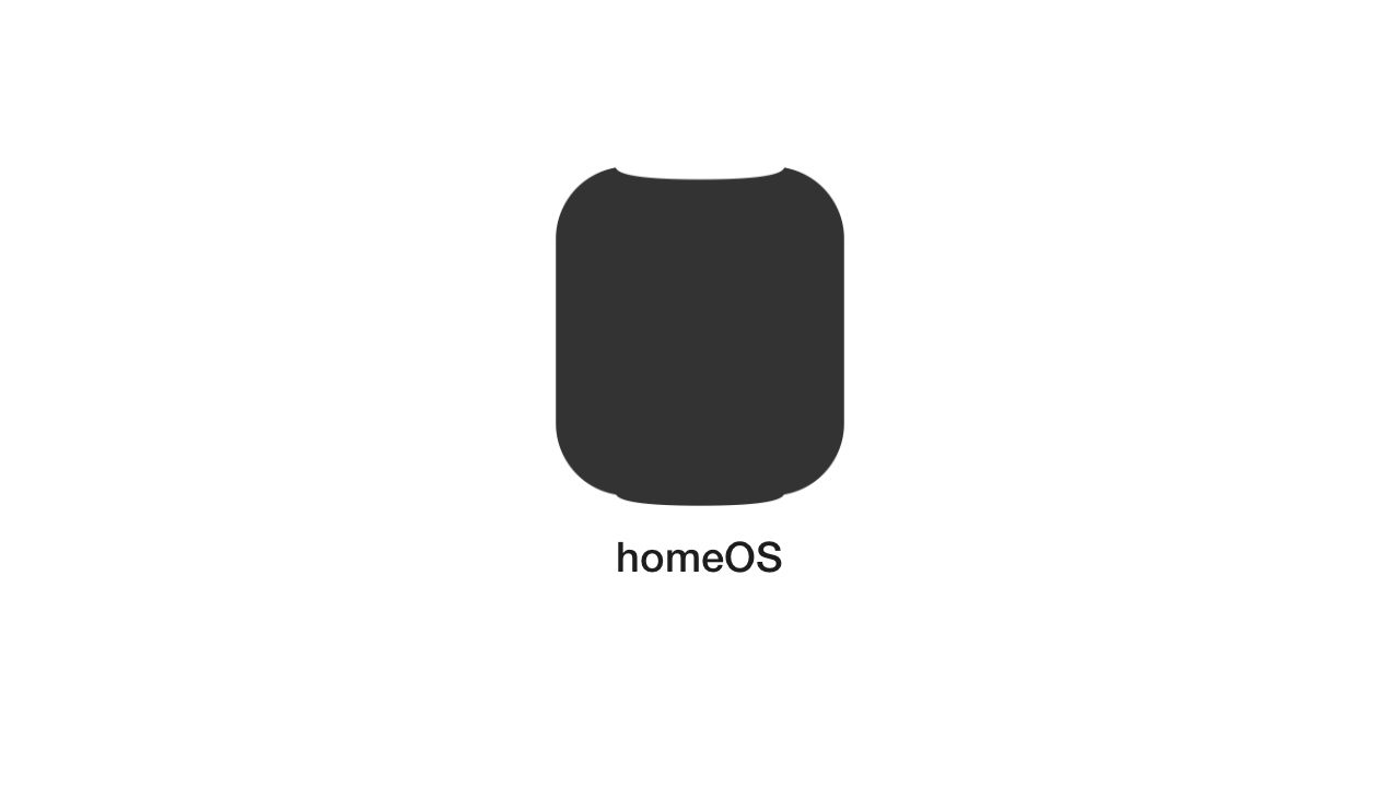 homeOS ikona z HomePodem dużym