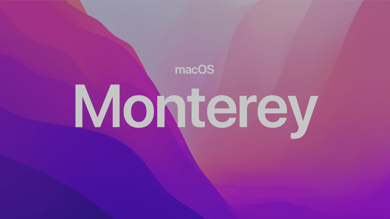 macOS 12 monterej desktop