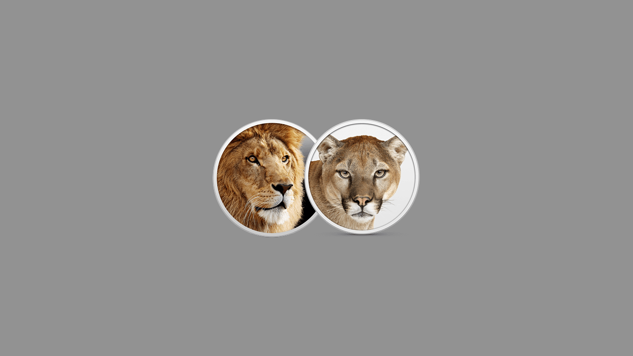 Mac OS X 10.7 Lion i Mac OS X 10.8 Mountain Lion