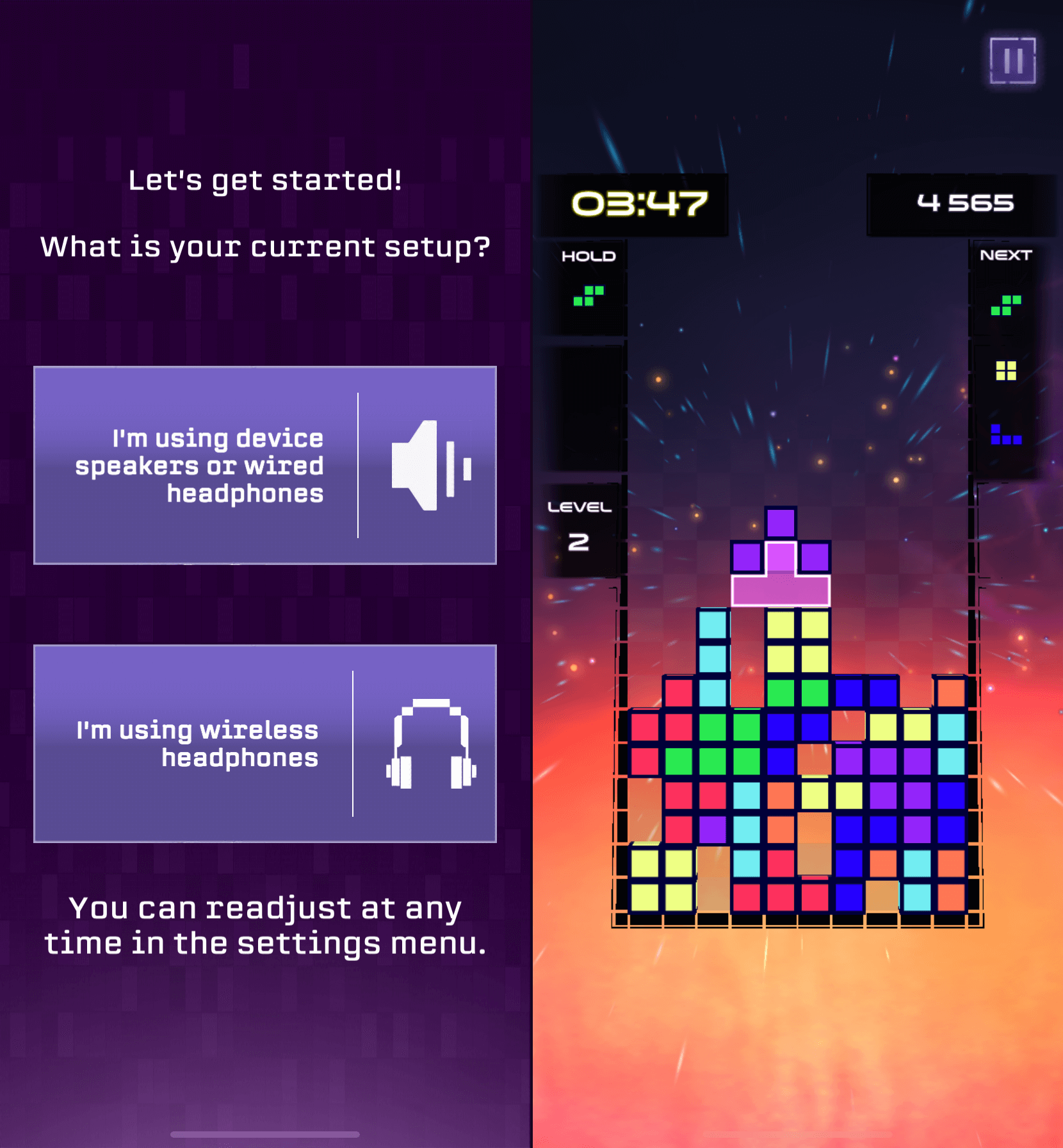 Tetris Beat rozgrywka